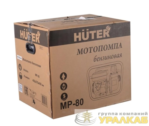 Мотопомпа MP-80 HUTER 