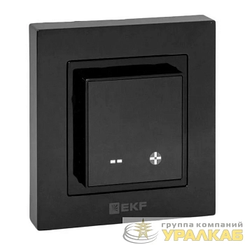 Термостат электронный 16А 230В для теплых полов черн. EKF 