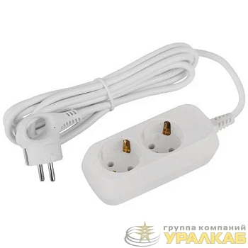 Удлинитель 2х3м с заземл. ПВС 3х1 UDL-16-230-E Greenline Эра 