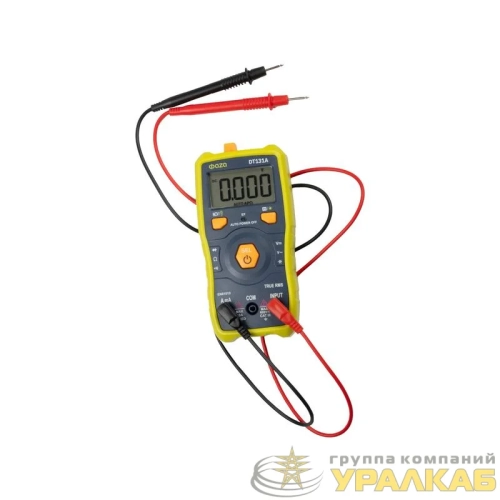 Мультиметр смарт цифровой DT131A встроен. фонарь ФАZА 