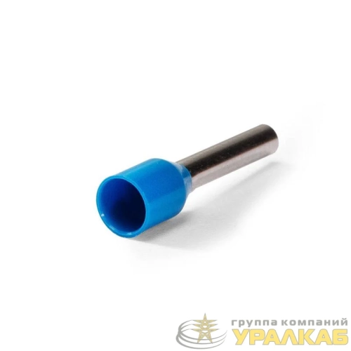 Наконечник штыревой втулочный изолированный НШВИ 2.5-12 ЕВРО син. КВТ 