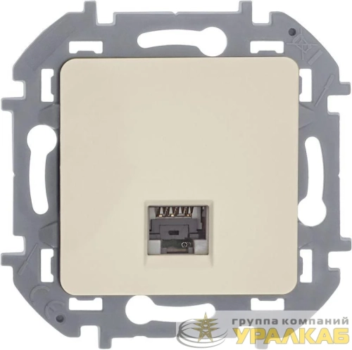 Розетка компьютерная Inspiria RJ45 кат.5E UTP сл. кость IEK 