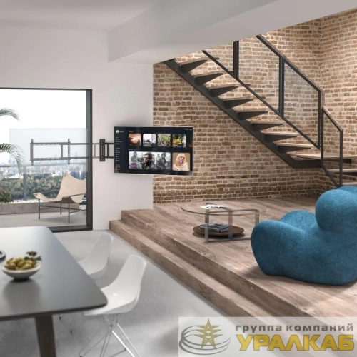 Кронштейн для телевизора 32"-75" дюймов моторизированный Profi Rexant 38-0385 детальная картинка