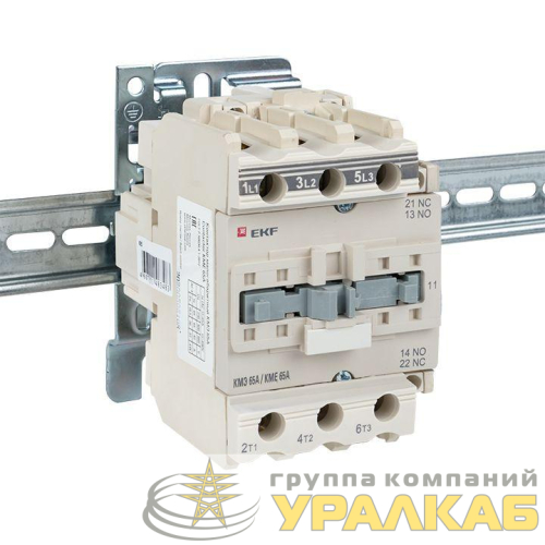 Контактор КМЭ 65А кат. 380В AC 1НО+1НЗ EKF ctr-s-65-380 детальная картинка