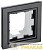 Рамка 1-м IP44 BRITE РУ-1-БрЧ-44 черн. IEK BR-M12-44-K02