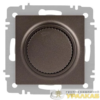 Светорегулятор поворотный СП Accent 6-401-08 600Вт 230В IP20 бронза Intro 