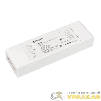 Диммер SMART-PWM-105-72-RGB-MIX-PD-SUF (12-48В 5х6А ZB 2.4G) IP20 пластик INTELLIGENT ARLIGHT 037344