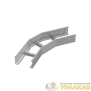 Угол лестничный горизонт. 45град. 100х200х2.0мм N КМ 