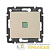 Механизм выключателя 1-кл. СП Valena 10А IP31 250В с зел. индикацией сл. кость Leg 
