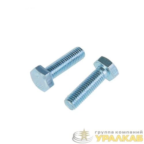 Болт с шестигранной головкой М6х35 DIN 933 оцинк. (уп.16шт) Tech-Krep/Zitar 102960 детальная картинка