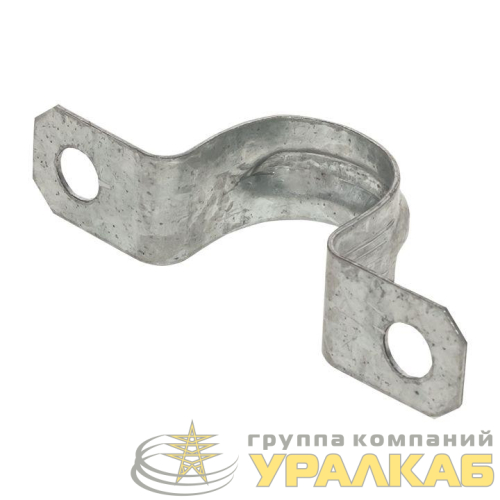 Скоба крепежная двухлапковая d19-20мм метал. (уп.10шт) PROxima EKF sm-2-19-20-r детальная картинка