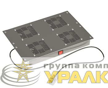 Модуль потолочный вентиляторный с термостатом 4 вентилятора для крыши DKC R5VSIT6004FT