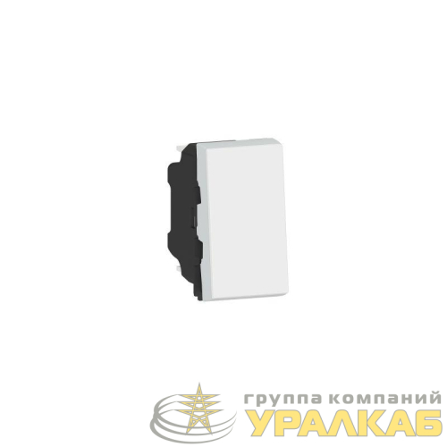 Выключатель 1мод. Mosaic 10AX бел. Leg 077000L детальная картинка