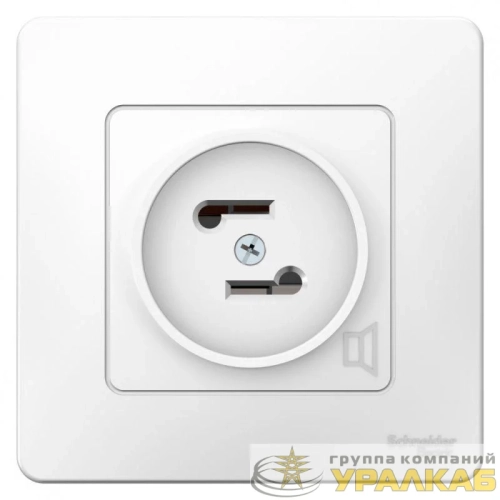 Розетка FM радио 1-м СП BLANCA 16А 250В бел. SchE BLNPS000011 детальная картинка