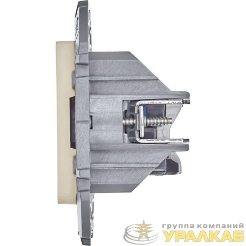 Розетка компьютерная 2-м Inspiria RJ45 кат.6 UTP механизм сл. кость IEK 