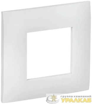 Рамка 1-м SKANDY SK-F01W арктич. бел. IEK SK-M12-K01