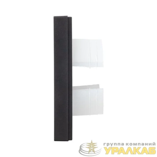 Рамка 1-м Эпика IP44 пластик черн. EKF 