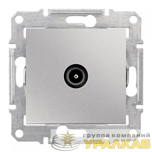 Розетка телевизионная оконечная TV 1-м СП Sedna 1дБ механизм алюм. SchE SDN3201660 детальная картинка