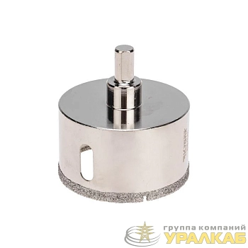 Коронка алмазная 65мм с центровочным сверлом Kranz KR-92-0017