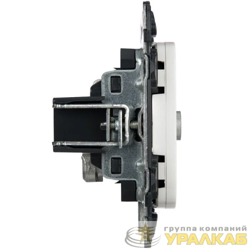 Розетка телевизионная TV 1-м Valena Allure 0-2400МГц с топологией "звезда" с лицев. панелью механизм бел. Leg 