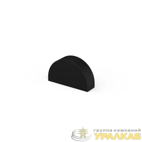 Заглушка для кабель-канала MultiSet 30х13 антрацит SE 