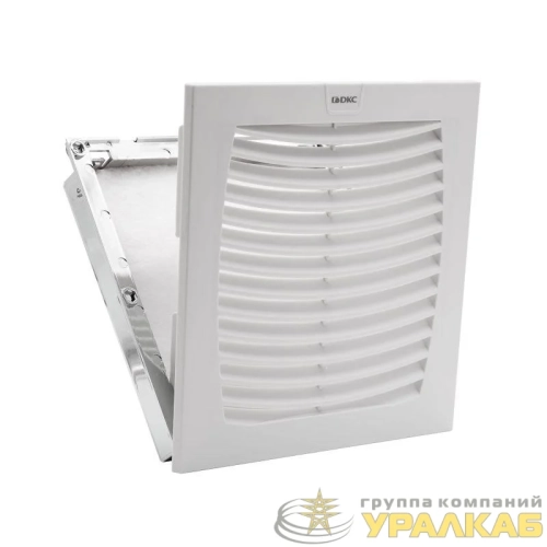 Решетка вентиляционная с фильтром ЭМС 204х204мм IP54 DKC 