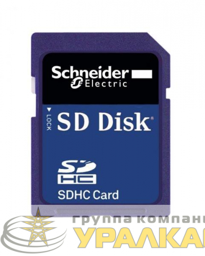 Карта памяти M580 SDcard 4Гб SchE BMXRMS004GPF