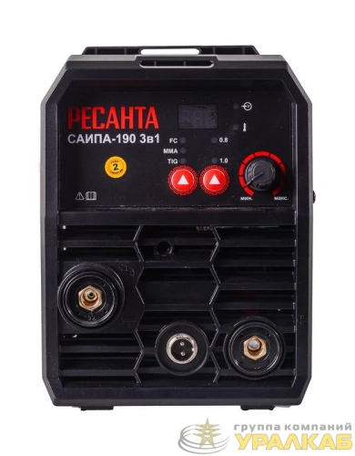 Инвертор сварочный полуавтомат. САИПА-190 3в1 (MIG/MAG) Ресанта 