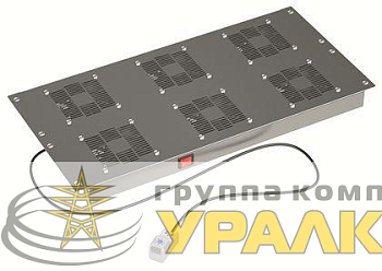 Модуль потолочный вентиляторный с термостатом 6 вентиляторов для крыши DKC R5VSIT6006FT