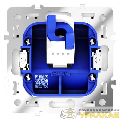 Розетка компьютерная 1-м СП S70 RJ45 кат.6 механизм кашемир Voltum 