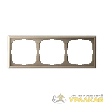 Рамка 3-м ArtGallery универс. шампань SE 