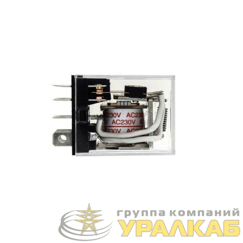 Реле промежуточное РП 25/4 10А 230В AC EKF rp-25-4-230 детальная картинка