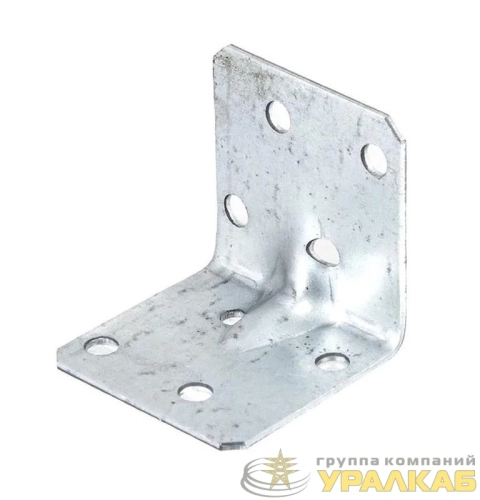 Угол крепежный усиленный 90х90х65 цинк Tech-Krep/Zitar 124412 детальная картинка