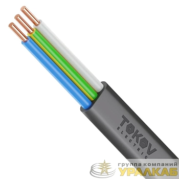 Кабель TOKOV ELECTRIC ВВГ-Пнг(А)-LS 3х1.5 ОК (N PE) 0.66кВ (м) УТ000028390