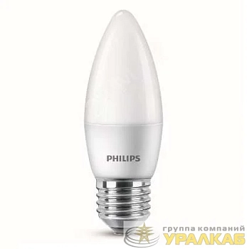 Лампа светодиодная ESS LED Candle 6.5-60Вт свеча матовая 2700К тепл. бел. E27 827 B38 ND FR PHILIPS 929001811407