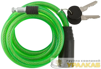 Замок тросовый 10х1200мм FIT 67102