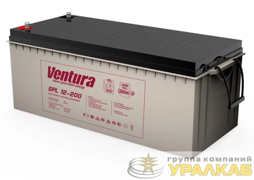 Аккумулятор 12В 200А.ч GPL 12-200 Ventura