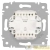 Кнопка Accent 6-109-01М 10А-250В IP20 СУ бел. матов. Intro Б0063604 детальная картинка