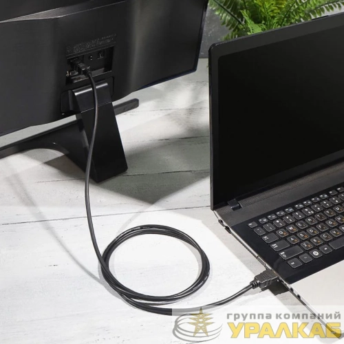 Шнур HDMI - HDMI Silver 1.5м без фильтров (PE bag) PROCONNECT 17-6203-8 детальная картинка