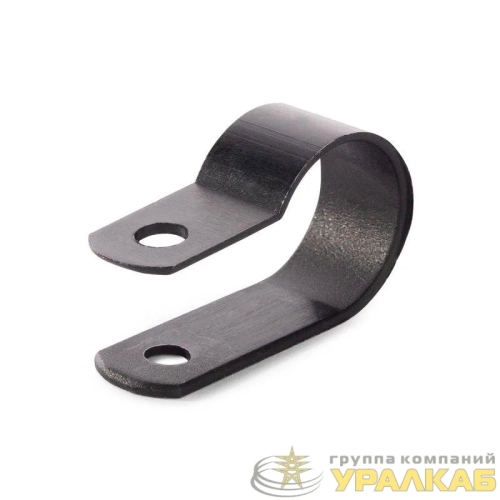 Скоба СНК 16 пластик. черн. (уп.100шт) Fortisflex 