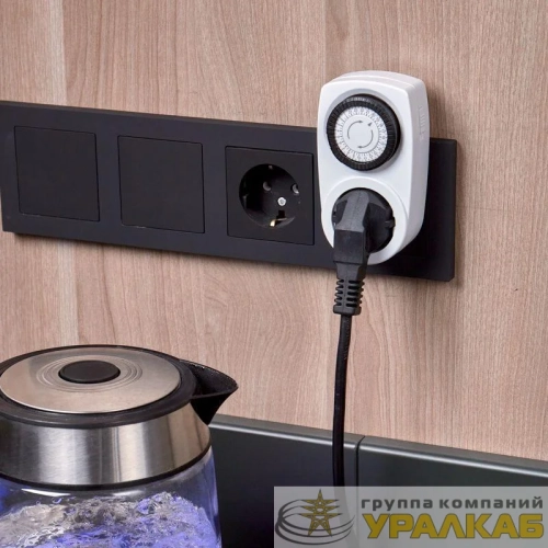 Розетка с механическим таймером RX-21 Rexant 
