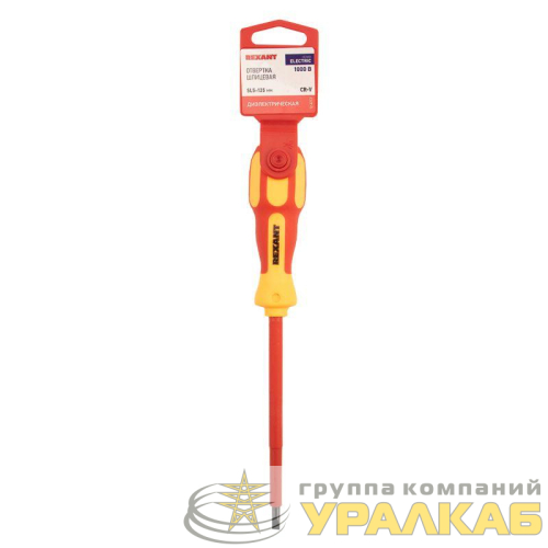 Отвертка "Электрика" SL5 125мм REXANT 12-4713