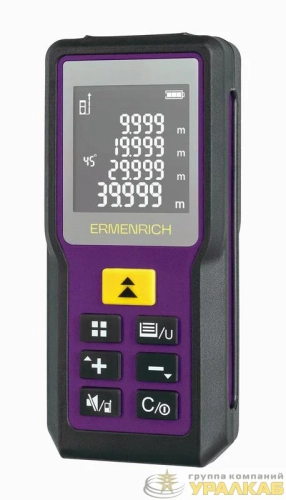 Рулетка лазерная Reel PRO GM60 фиолет. Ermenrich 