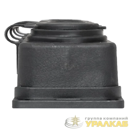 Колодка 4-м 16А IP44 2P+PE 230В с защ. крышками каучук PROxima EKF 