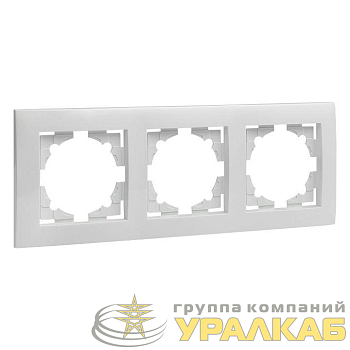 Рамка 3-м Валенсия бел. PROxima EKF EWM-G-303-10