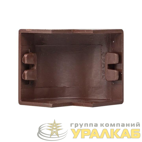 Угол внешний 25х16 под темн. дерево Plast PROxima (уп.4шт) EKF 