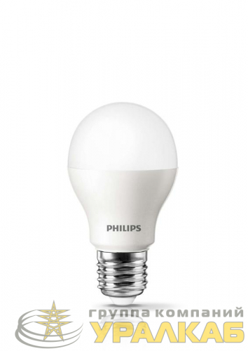 Лампа светодиодная ESS LEDBulb 11Вт 3000К тепл. бел. E27 230В 1/12 PHILIPS 929002299587