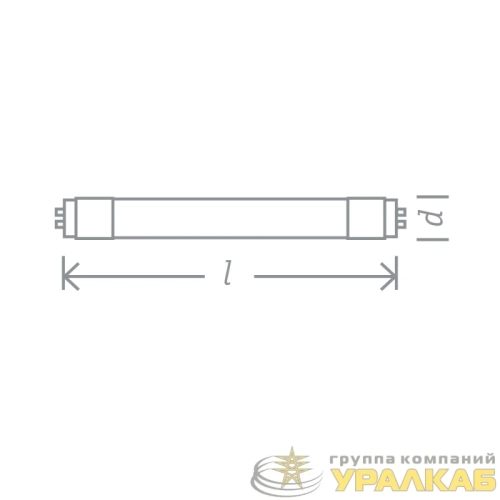 Лампа светодиодная 71 302 NLL-G-T8-18-230-4K-G13 18Вт линейная 4000К нейтр. бел. G13 1600лм 176-264В (аналог 36Вт 1200мм) Navigator 71302 детальная картинка