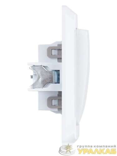 Переключатель проходной 1-кл. 1п СП Вега 10А IP20 ВСп10-1-0-ВБ бел. GENERICA 