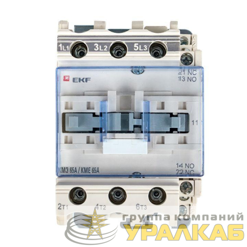 Контактор КМЭ 65А кат. 380В AC 1НО+1НЗ EKF ctr-s-65-380 детальная картинка